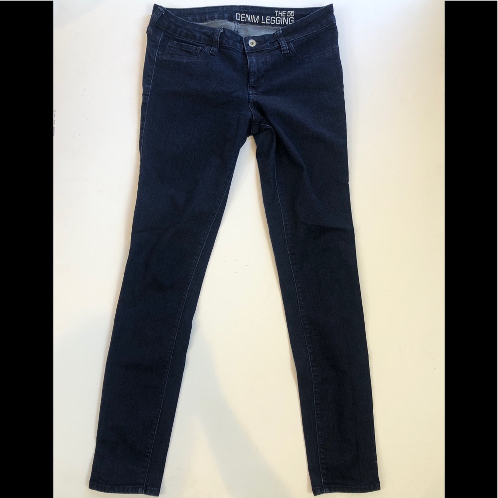 BULLHEAD "The 55" DARK DENIM LEGGINGS SIZE: 9